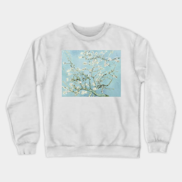 Almond Blossom Crewneck Sweatshirt by Laevs